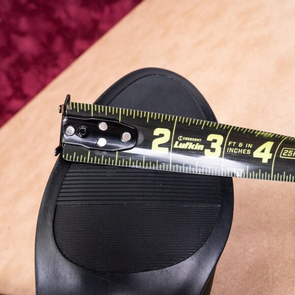 Naturalizer Women Sahara Vegan Leather Black Leather Wide Calf Riding Tall boots - Picture 7 of 9